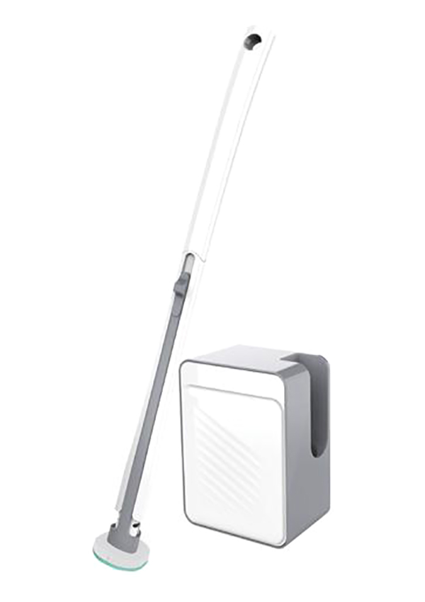 B10 Einweg-Toilettenbürste mit quadratischem Tank