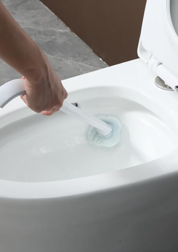 B2 Silikon- und Einweg-Toilettenbürste