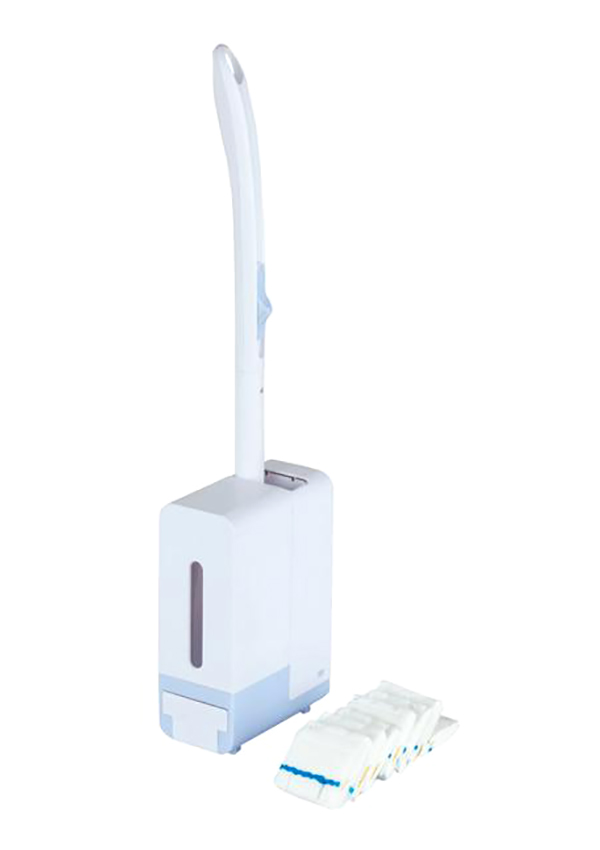 R1 Innovative auflösbare Toilettenbürste mit automatischer Abgabe