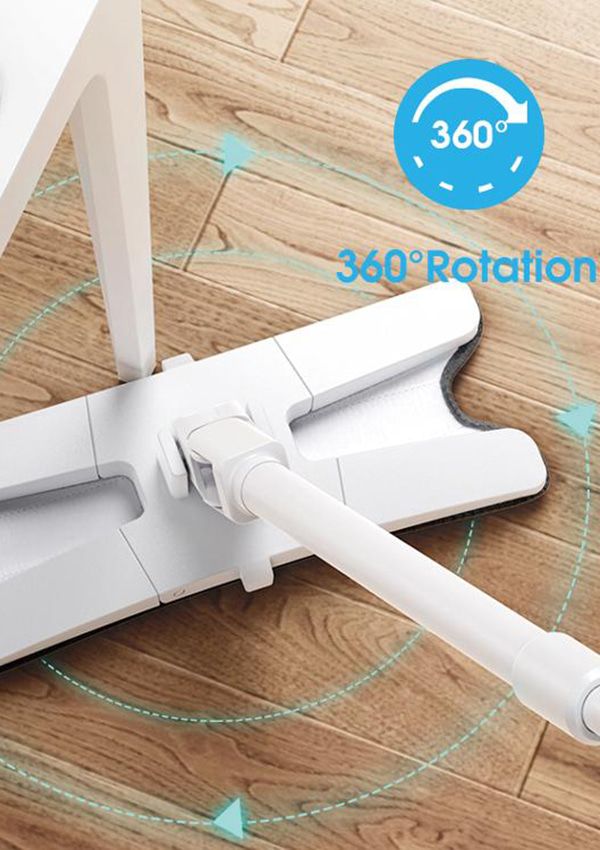 T7 Freihändiger Flachmopp mit Eimer