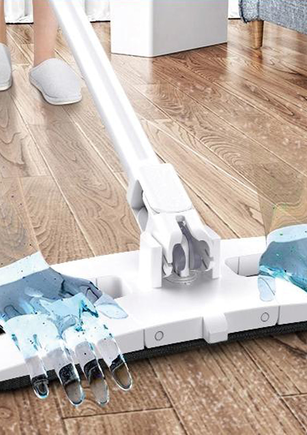 T7 Freihändiger Flachmopp mit Eimer